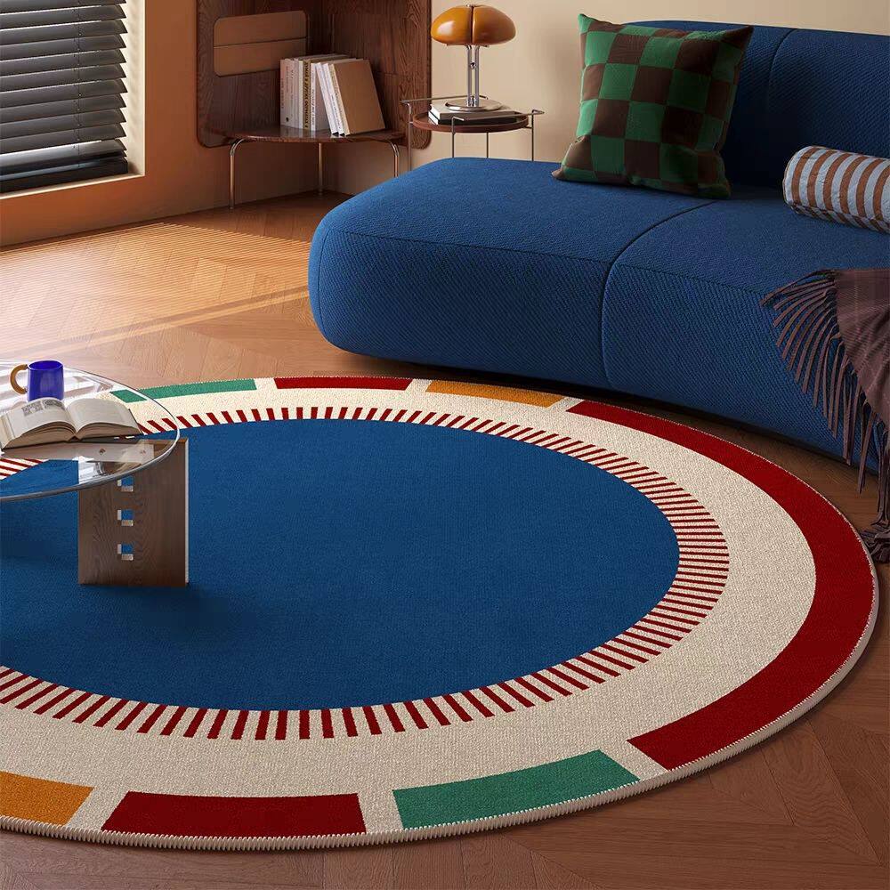 Commercial Dishwasher Table - Retro kleurige ronde TAPIJTEN voor woonkamerdecoratie