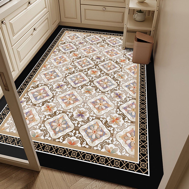 Commercial Kitchen Tile Flooring - PVC Keukenvloermat Waterdicht Oliebestendig Antislip Leren