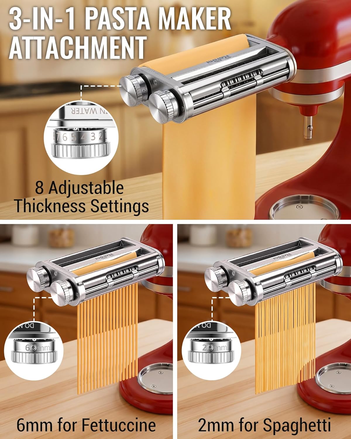 KitchenAid Mixer 3-in-1 Pasta  - Commercial Kitchenaid recensie en prijs
