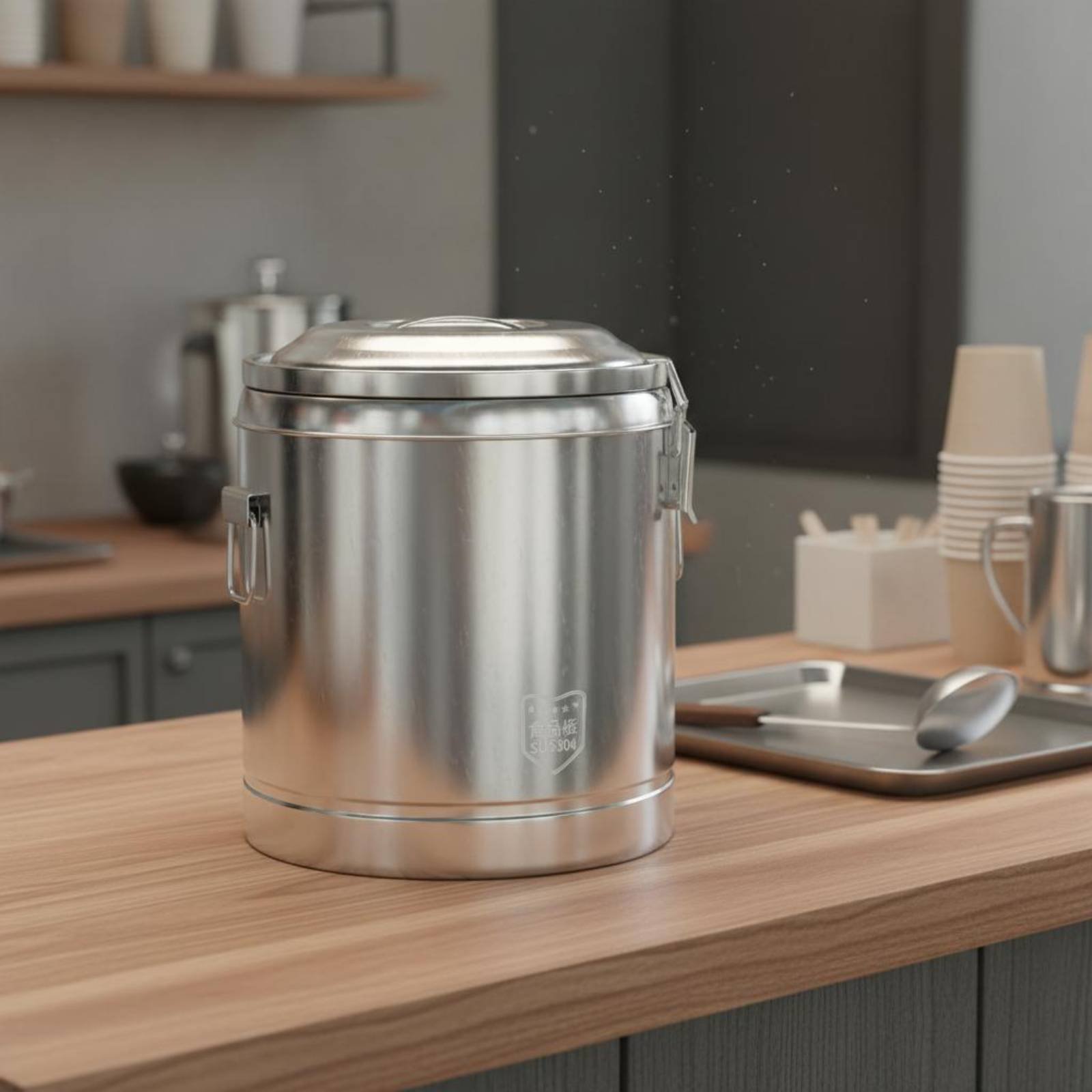 RVS geïsoleerde vat met lekbes - Cold Drink Dispenser recensie en prijs