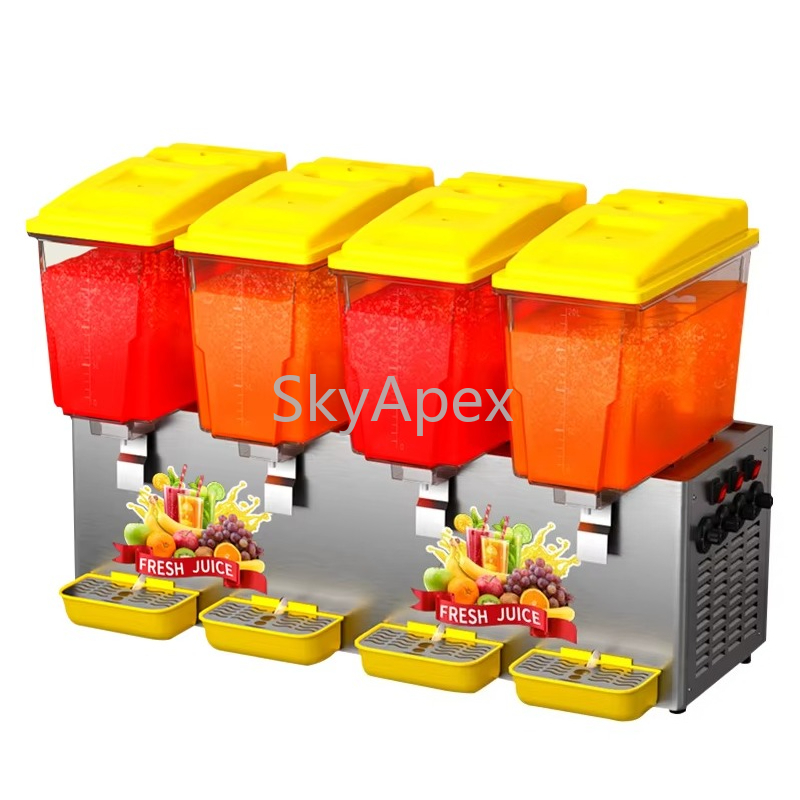 Commerciële 4-cilinder roerwer - Cold Drink Dispenser recensie en prijs