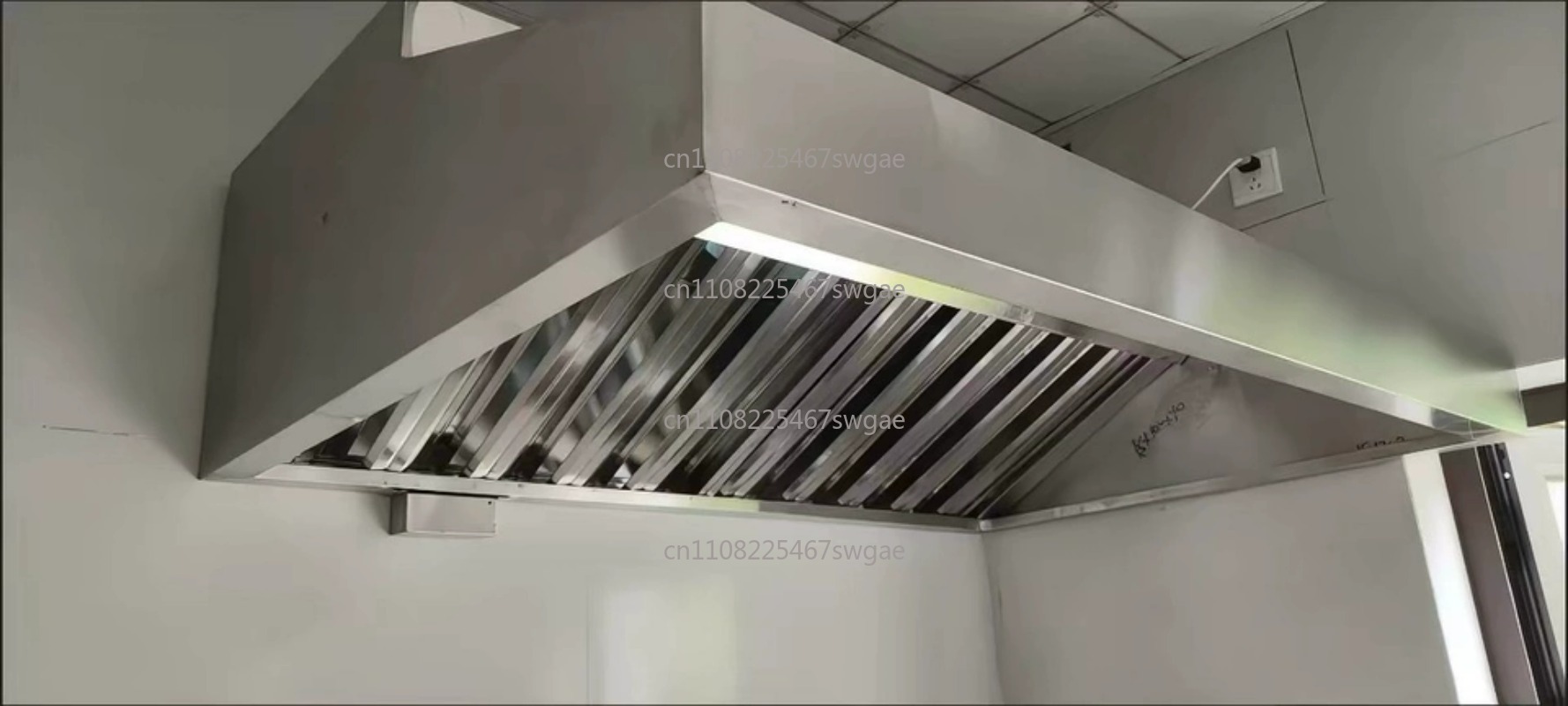 Staal keukenafzuigkap hoge cap - Commercial Exhaust Hood recensie en prijs