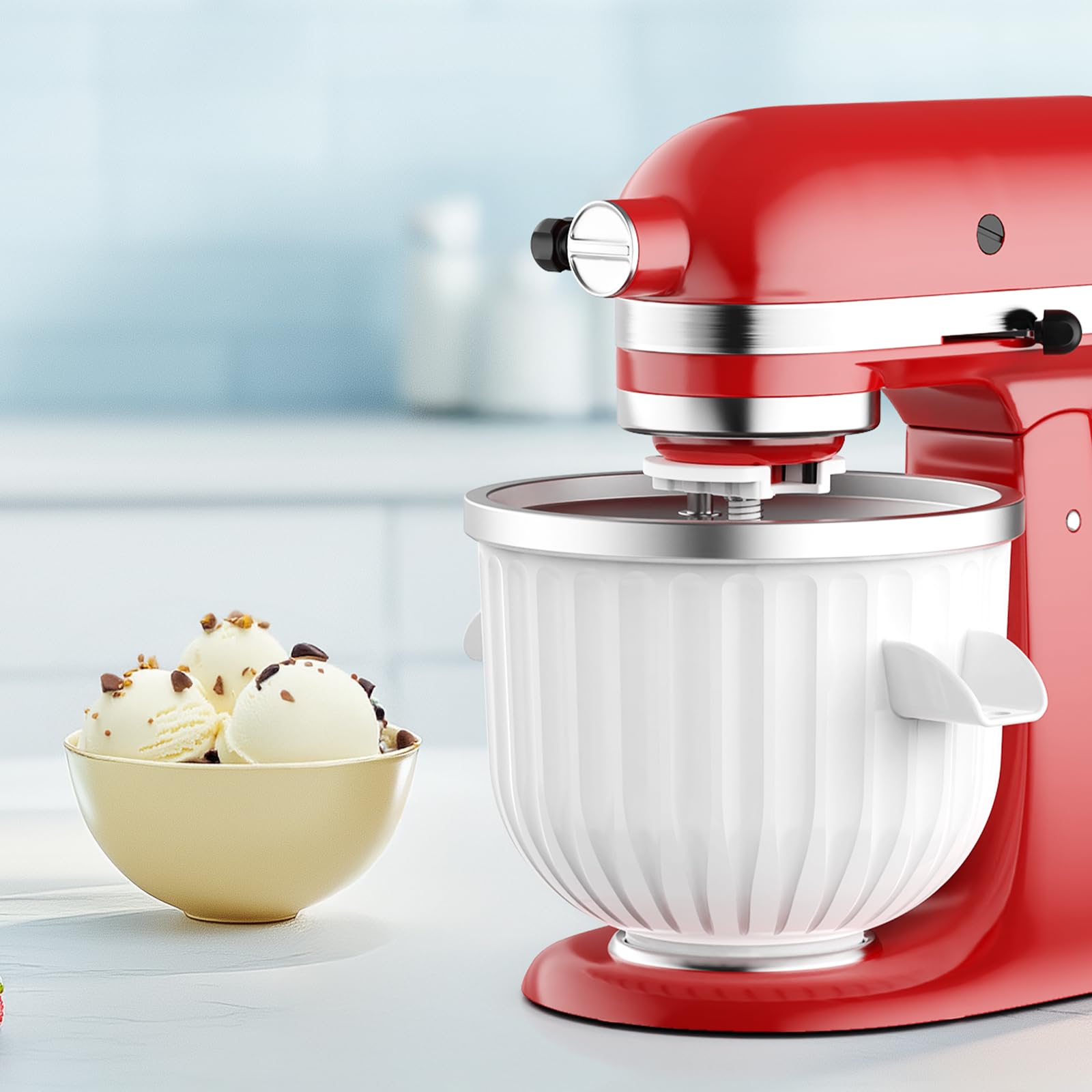 2 Quart ijsmachine-opzetstuk v - Commercial Kitchenaid recensie en prijs