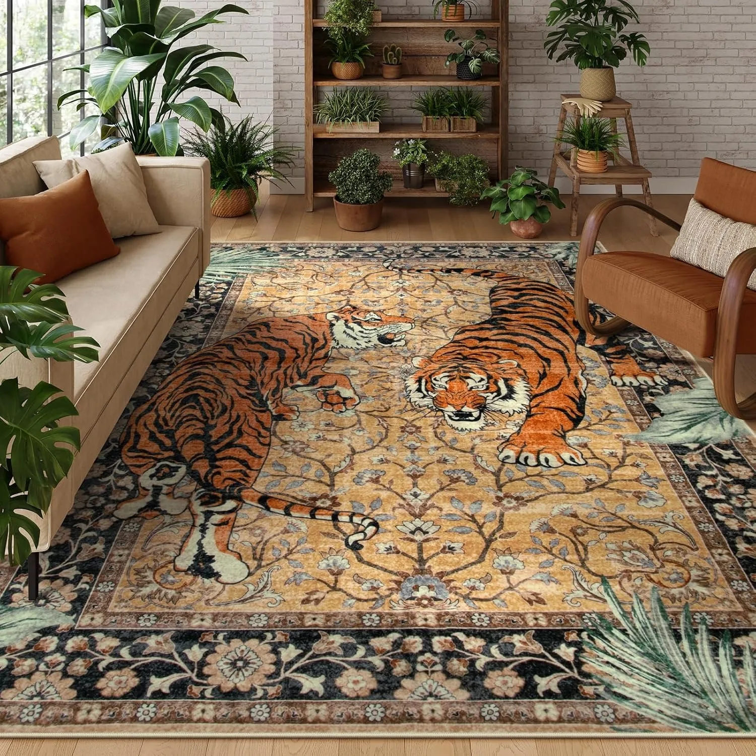 Jungle Tiger Rug voor woonkame - Commercial Dishwasher Table recensie en prijs