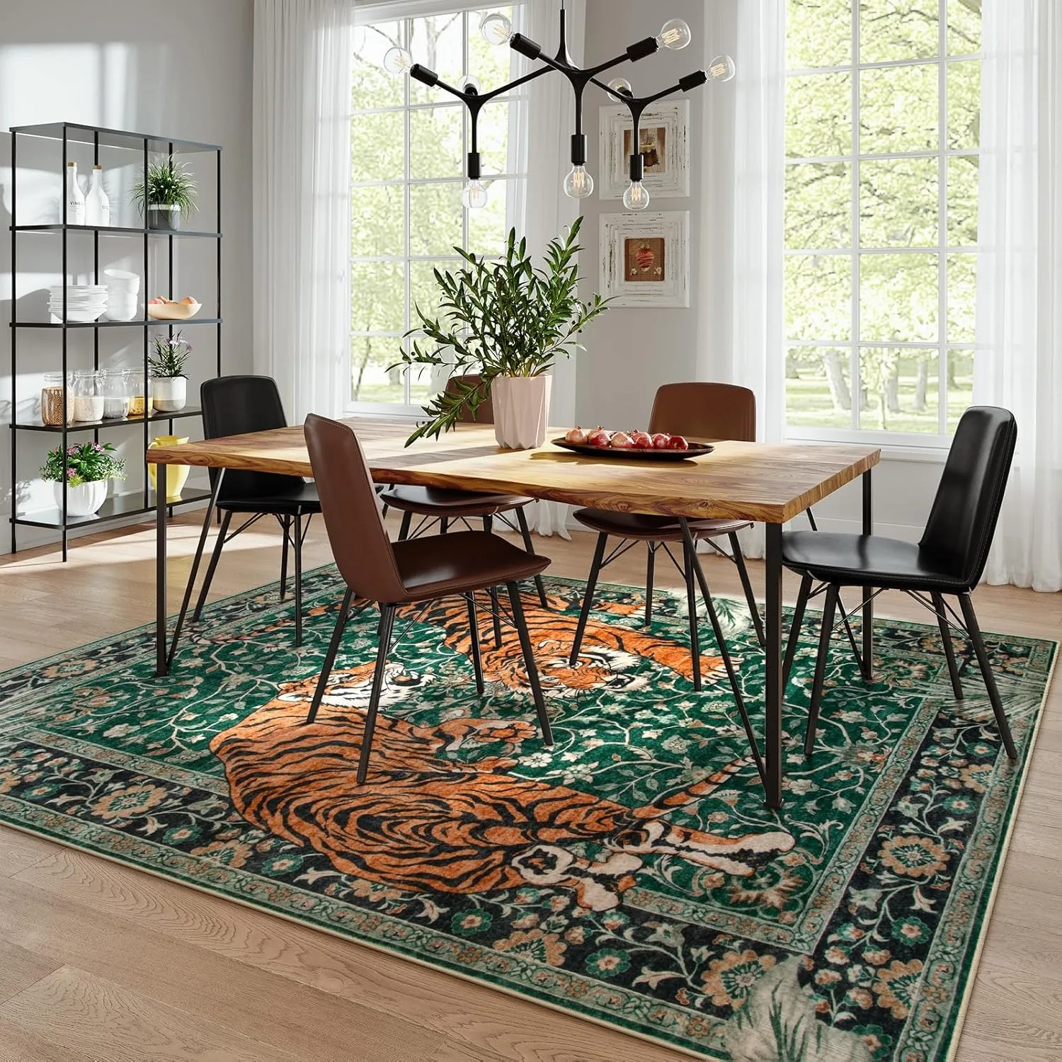 Jungle Tiger Rug voor woonkame - Commercial Dishwasher Table recensie en prijs