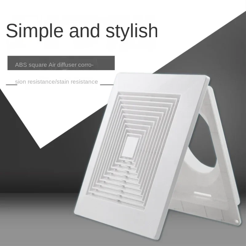 1 Stuks Abs Vierkant Diffuser  - Commercial Exhaust Hood recensie en prijs