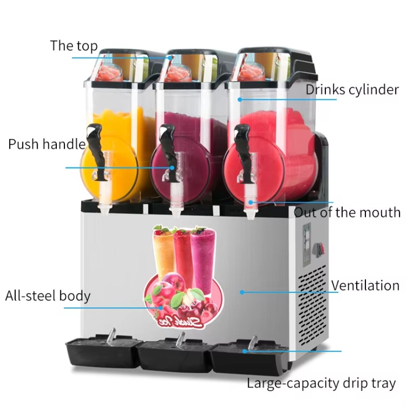Automatische commerciële slush - Cold Drink Dispenser recensie en prijs