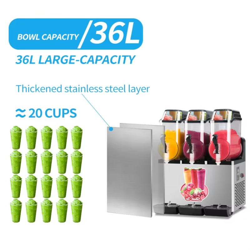 Automatische commerciële slush - Cold Drink Dispenser recensie en prijs