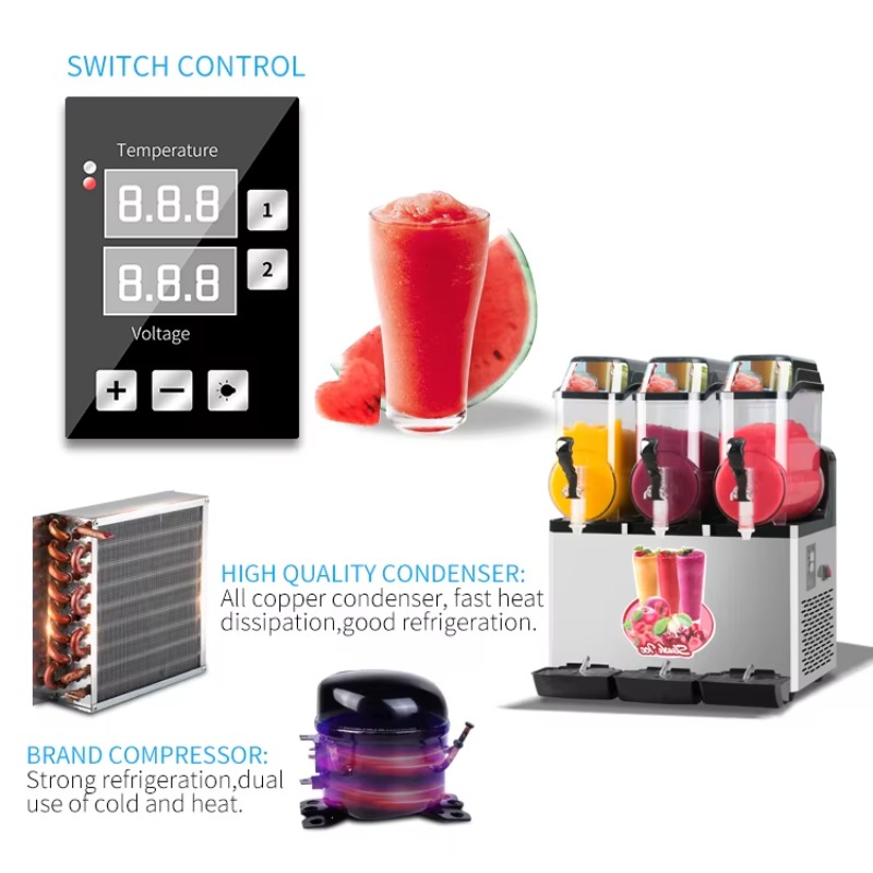 Automatische commerciële slush - Cold Drink Dispenser recensie en prijs