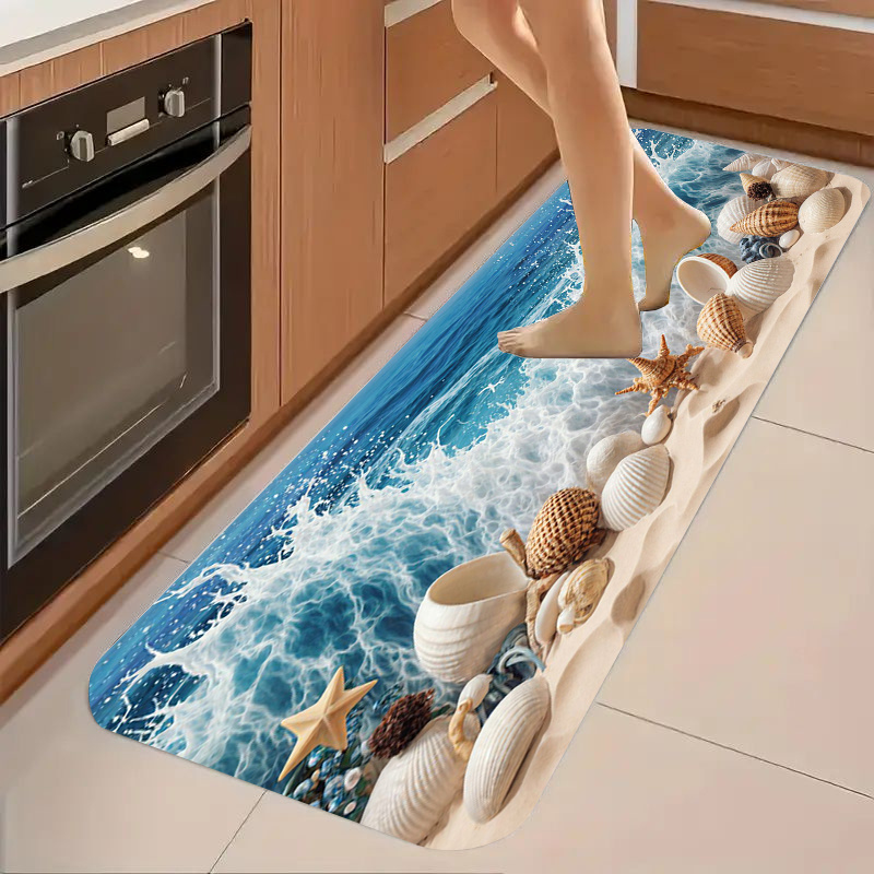 Nautische schelpmozaïek lange  - Commercial Kitchen Tile Flooring recensie en prijs