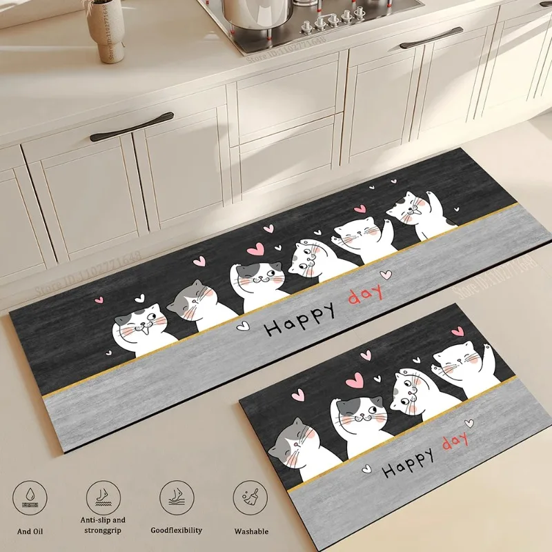 Kat Keuken Hoek Lange Vloermat - Commercial Kitchen Vinyl recensie en prijs